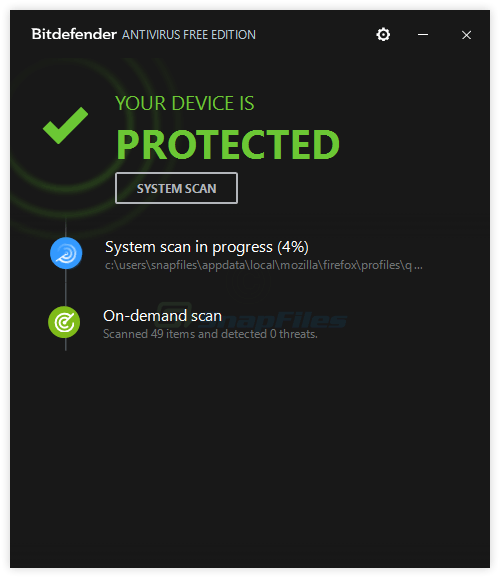 Bitdefender antivirus free edition